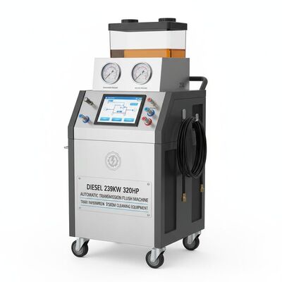 ডিজেল 239kw320hp অটোমেটিক ট্রান্সমিশন ফ্লাশ মেশিন সর্বোচ্চ বিরতিহীন টান 90KN ট্রান্সমিশন সিস্টেম ক্লিনিং সরঞ্জাম