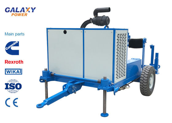 GS90 কামিন্স ইঞ্জিন হাইড্রোলিক পাইপ পুলার 5km/H