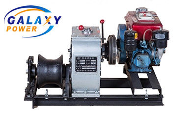 দ্রুত গতির গ্যাস ইঞ্জিন শ্যাফ্ট চালিত ৫ টন পেট্রোল ইঞ্জিন চালিত কেবল পুলার উইঞ্চ