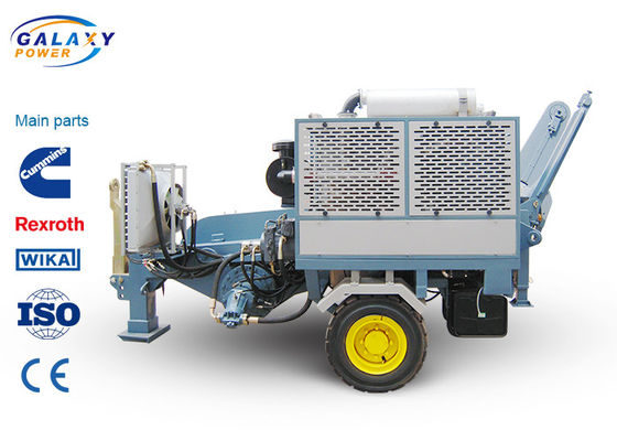 220kN হাইড্রোলিক পুলি ওভারহেড লাইন সিস্টেম কামিন্স ইঞ্জিন সহ