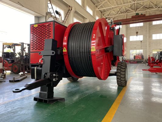 1x90kN উচ্চ মানের ক্যাবল হাইড্রোলিক কন্ডাক্টর টান এবং পাওয়ার লাইন স্ট্রিং জন্য টেনসর