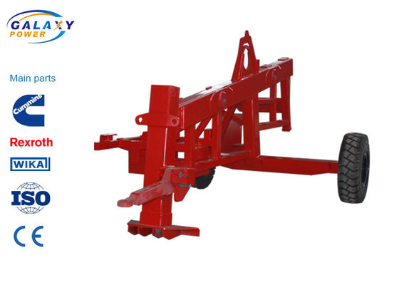 ইঞ্জিন কুমিন 118kw 158hp হাইড্রোলিক Pulley সর্বোচ্চ অন্তর্মুখী 90kN পুল