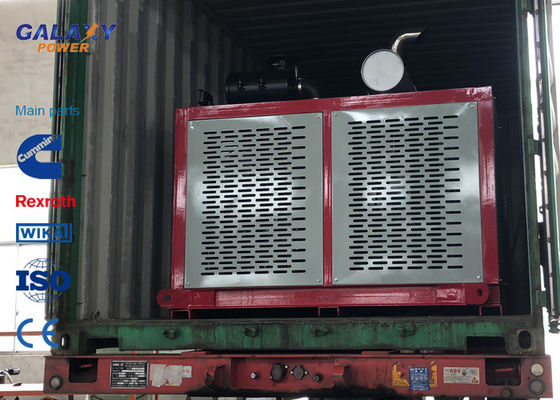 ডাবল হুইল হাইড্রোলিক পুলার এবং হাইড্রোলিক উইঞ্চ 77kw 103hp কামিন্স ইঞ্জিন