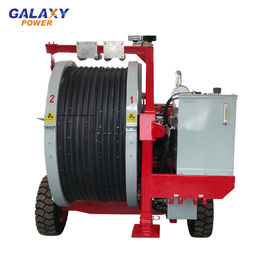330kv 10t পাওয়ারলাইন স্ট্রিংিং হাইড্রোলিক কেবল টেনশনার সরঞ্জাম Gl2x50