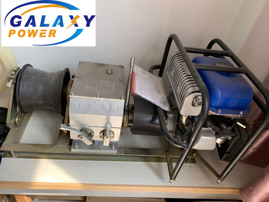 দ্রুত গতির গ্যাস ইঞ্জিন শ্যাফ্ট চালিত ৫ টন পেট্রোল ইঞ্জিন চালিত কেবল পুলার উইঞ্চ