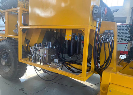 500KV 2x80KN পাওয়ারলাইন বান্ডিল কন্ডাক্টর স্ট্রিং সরঞ্জাম কামিন্স ইঞ্জিন সহ