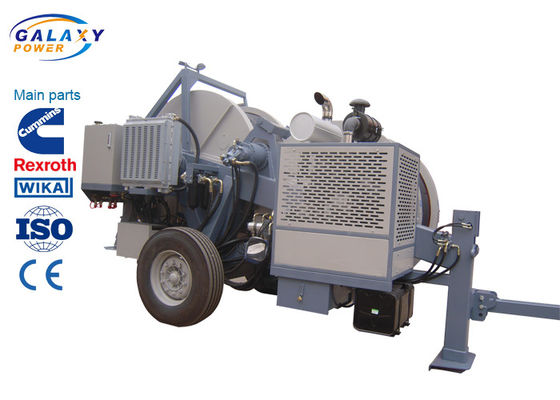 140KN কেবল pulling সরঞ্জাম, 4km / এইচ Correspending গতি জলবাহী ওয়্যার puller