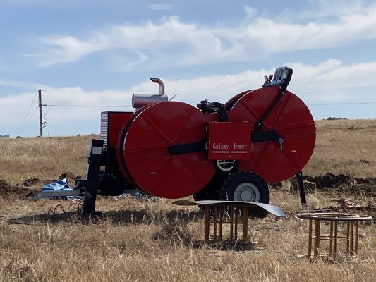 1x90kN High Quality Cable Hydraulic Conductor Puller and Tensioner For Power Line Stringing