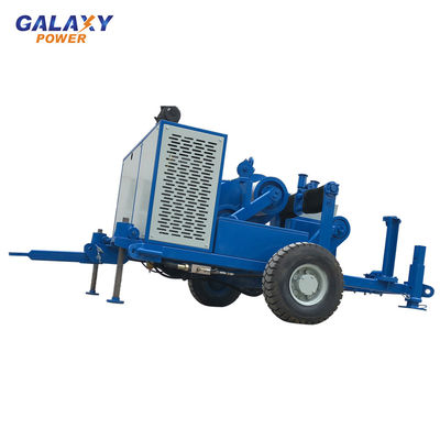 49.2HP 100KN আন্ডারগ্রাউন্ড তারের পুলিং সরঞ্জাম হাইড্রোলিক পুলার মেশিন