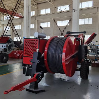 77kW (103hp) ইঞ্জিন 2x40kN হাইড্রোলিক টেনশনার ট্রান্সমিশন লাইন সরঞ্জাম