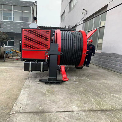 220KV ট্রান্সমিশন পাওয়ার লাইন 2x40KN 8T টেনশনার স্ট্রিংয়ের সরঞ্জাম