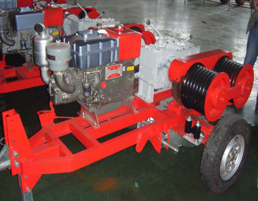 পরিবহণের জন্য 5t 50kn ডিজেল হাইড্রোলিক উইঞ্চ
