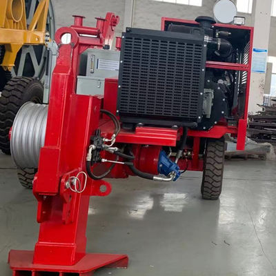 ট্রান্সমিশন পাওয়ার লাইন SA-QY60 60KN কেবল পেলার স্ট্রিংয়ের সরঞ্জাম