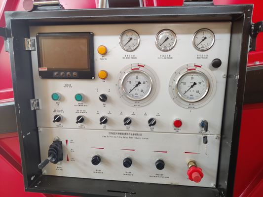 7 খাঁজ সংখ্যা সহ 77kw 103hp 60KN ট্রান্সমিশন লাইন সরঞ্জাম