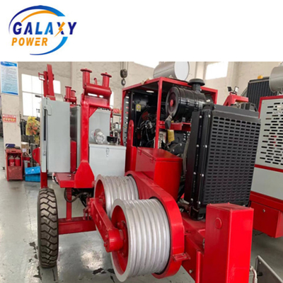 ডিজেল 77kw 103hp 400mm বুল 4Ton ট্রান্সমিশন লাইন স্ট্রিংিং সরঞ্জাম